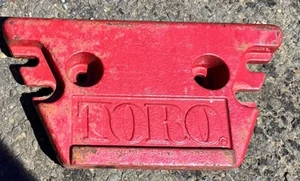 Toro Groundmaster 345 Counter Weight 24-5790 Garden Tractor Script Front Bolt On - Picture 1 of 3