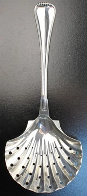 Buccellati MILANO Sterling Pea / Pierced Serving Spoon - Image 1 of 2