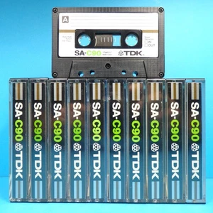 🙈 10x TDK SA - C90 * IEC II Tipo 2 * Cintas Cassettes Cassettes кассеты * 1979 - Imagen 1 de 5