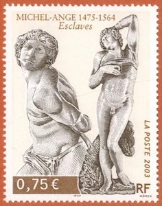 2003-Briefmarke Frankreich postfrisch**Michel-Engel-Skulptur-Sklaven-Stamp-Yv.3558 - Bild 1 von 1