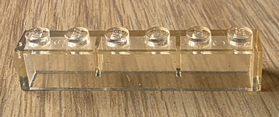 Lego Baustein transparent 1x6 crssprt02 ohne Bodenrohre Zubehör 329 371 842 - Bild 1 von 1