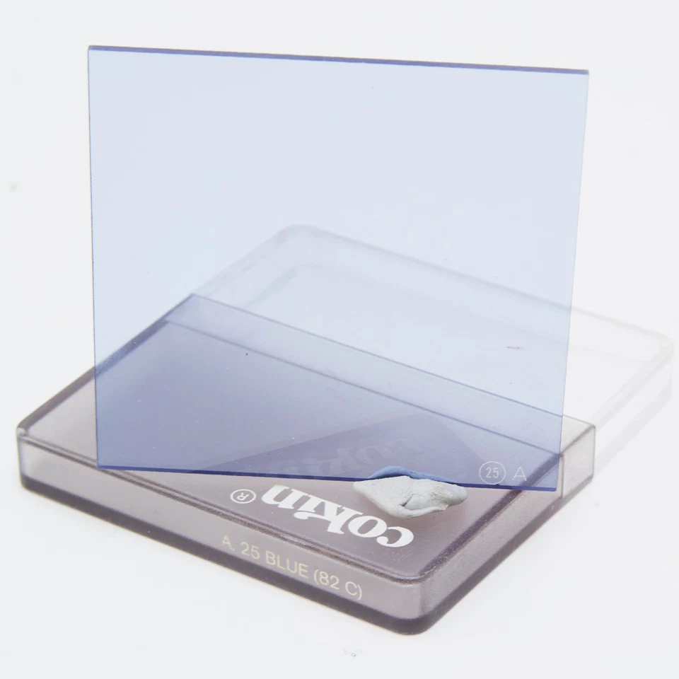 COKIN A25 BLUE (82C) CONVERTION Sq. FILTER 67 x 72mm For A SERIES HOLDERS #AD939 - Image 1 of 1