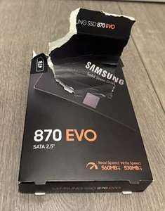 Samsung 870 EVO Series 4TB SATA 6Gbps 2.5 Inch Internal SSD MZ-77E4T0 New - Photo 1/1