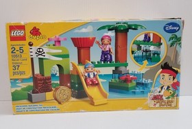 LEGO DUPLO JAKE NEVER LAND PIRATES HIDEOUT 10513 COMPLETE Box Manual Izzy Cubby
