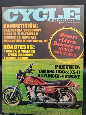 CICLO ILUSTRADO ENERO 78 Yam DT175E Hon XL175 Maico GS400 Riverside Foto 1 de 4