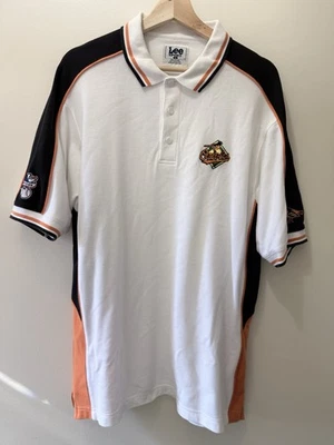 Camisa polo de golf de béisbol estadounidense Y2K Lee Sport Baltimore Orioles de colección para hombre L Foto 1 de 4