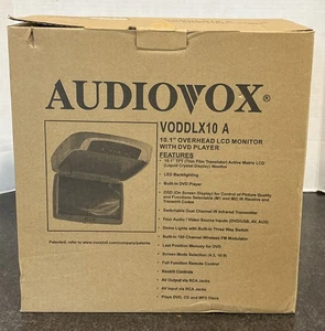Audiovox VODDLX10 Overhead Entertainment System 10,1" VOD-10 mit DVD 4 Farben🔥 - Bild 1 von 9