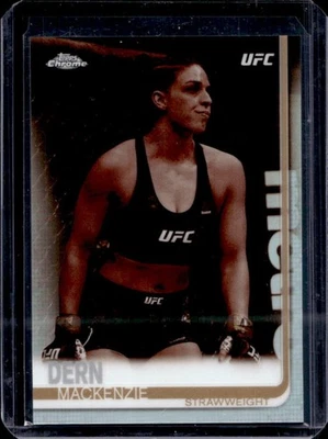 2019 Topps Chrome UFC Mackenzie Dern Sepia #16 - Image 1 of 2