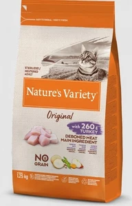 Nature's Variety Original No Grain Sterilised Turkey Adult Dry Cat Food - 1.25kg - Picture 1 of 1