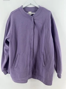 VTG Blair Women’s Sweatshirt Size 2XL Cottagecore Purple R1008 - Picture 1 of 11