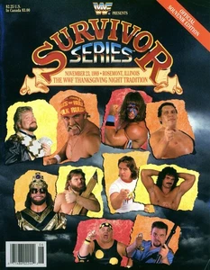 RARE! Original WWF MULTI-SIGNED X11 SURVIVOR SERIES 1989 WWE Wrestling Program - Picture 1 of 11