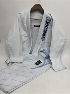 KNOXX Premium Jiu Jitsu Gi "LT Blue & White" Größe A1 Top Zustand - Bild 1 von 19