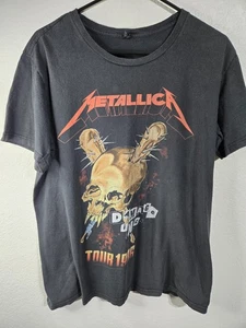 Metallica Damage Inc Tour T-Shirt Mens Size Large Faded Bay Island Metal VTG Tee - Picture 1 of 12