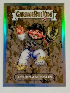 Jackson Merrill GPK Garbage Pail Kids 2025 Bowman Chrome Padres Action Jackson - Picture 1 of 2