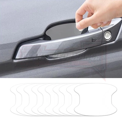 8x For Honda CR-V Civic Accord Anti Scratch Car Door Handle Cup Protector Cover - Изображение 1 из 4
