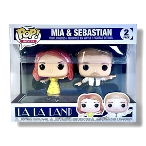 Funko Pop! Movie La La Land Mia & Sebastian 2 Pack Vinyl Figur Film Brandneu - Bild 1 von 8