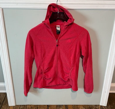 Женская небольшая классическая легкая куртка с капюшоном на молнии The North Face Polartec - Изображение 1 из 4