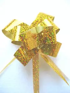 10 Stck. Funkelnd Metallic Ziehen Blumenbänder Geschenkverpackung - Bild 1 von 8