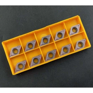 CK 100PC DCMT32.52 DCMT11T308 BP1125 inserto de carburo molino hoja torno herramienta de torneado - Imagen 1 de 8