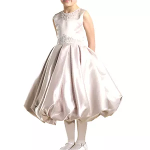 Joan Calabrese Bubble Beauty schimmerndes Kleid - Auster - NEU - Bild 1 von 1