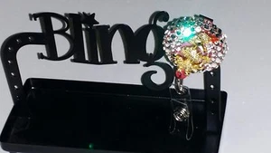 Cristales y CANICHE DE COLECCIÓN Joyería Identificación/Soporte para insignias ¡Transparente! - Imagen 1 de 5