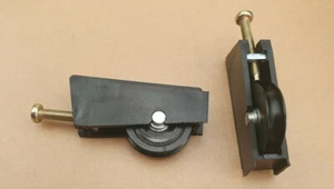 2 Sliding glass door, wardrobe door rollers & wheels. G James, Dowell/Crane. TWO - Picture 1 of 5