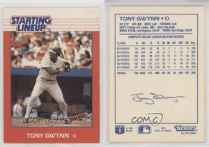 1988 Starting Lineup Cards Tony Gwynn HOF