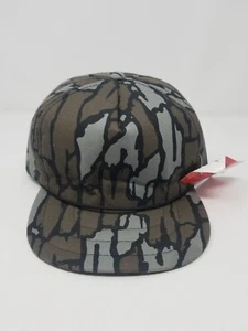 Vintage YA headwear camo foam insulated w/ ear flap hat fitted size large - Picture 1 of 9