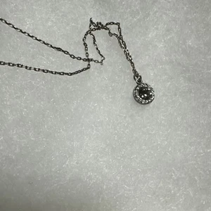 La Vie Parisienne Catherine Popesco Round Clear w/Smoke Crystal Pendant Necklace - Picture 1 of 14