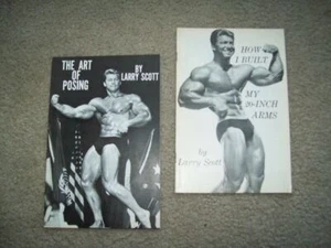 2 vtg LARRY SCOTT Programs ARMS BODYBUILDING Fitness WEIDER Gym MUSCLE Gironda - Picture 1 of 2