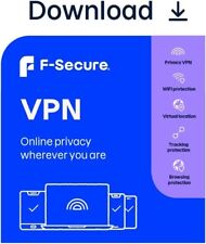F-Secure 2023 Freedome VPN for 5 Mobile Devices 1 Year Email Activation Code