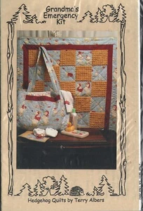 Kit de emergencia para abuela de Hedgehog Quilts de Terry Albers patrón de edredón - Imagen 1 de 1