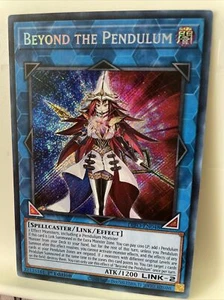 Beyond the Pendulum Secret Rare NM Yugioh Dimension Force DIFO-EN048 On Hand - Picture 1 of 10