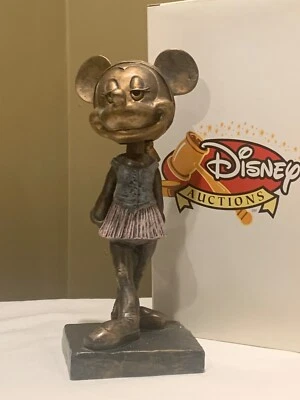 Vintage Disney Auctions, Minnie Mouse  Ballerina Bobblehead - Image 1 of 3
