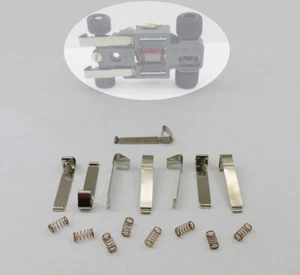 Aurora AFX G+ Jeu de 8 lames de contact et ressorts neufs OEM shiny short bump ! - Picture 1 of 1