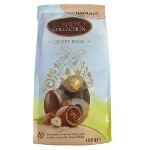 Ferrero Ostern Haselnuss Eier knusprige Mini Eier Milchschokolade überzogen Oblate 100g - Bild 1 von 7