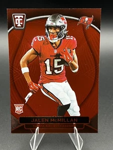 2024 Panini Totally Certified - Jalen McMillan Mirror Red /249 (RC) #131 - Picture 1 of 2