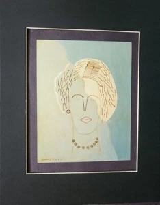 Francis Picabia  "Match Women II" matted offset Lithograph Print  1991 - Picture 1 of 2