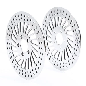 11.8" Front Left Right Brake Rotors Fit For Harley Touring Road Glide 2008-2022 - Bild 1 von 14