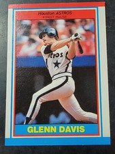 1989 Topps UK Mini's Baseball #20 Glenn Davis *BUY 2 GET 1 FREE*