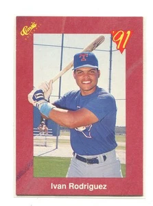 1991 Classic II #T82 Ivan Rodriguez Texas Rangers - Picture 1 of 1