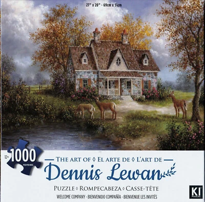 Rompecabezas Welcome Company Art of Dennis Lewan 1000 piezas  Foto 1 de 2