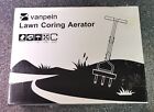 vanpein Lawn Aerator, Coring Manual Hollow Tine Aerator with Soil Column... 