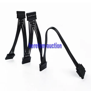 15Pin SATA Power Y-Splitter Cable Adapter Extension 1 Male to 5 Female for HDD - Picture 1 of 12