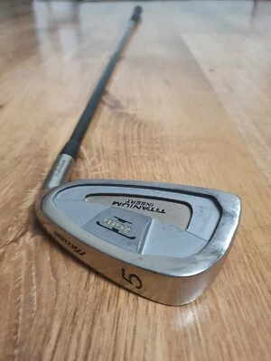 Mizuno T-Zoid T3 Oversize Titanium Insert 5 Iron Graphite R  - Image 1 of 4