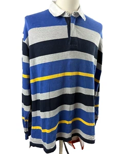 Brooks Brothers Retro 90er Herren Rugby Shirt gestreift Baumwolle Größe XL - Bild 1 von 4