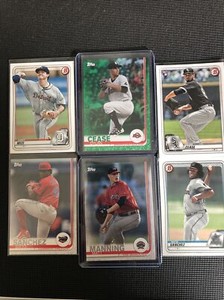 Casey Mize Dylan Cease Sixto Sanchez Matt Manning 6 Card Lot Rookie