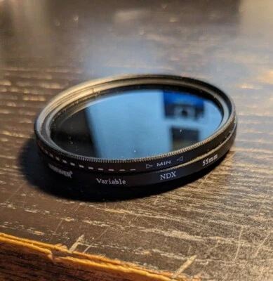 Neewer Adjustable Neutral Density ND Filter - 55mm - Image 1 of 4