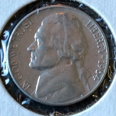 1960 1964 USA five cent Jefferson nickel coins - Image 1 of 4