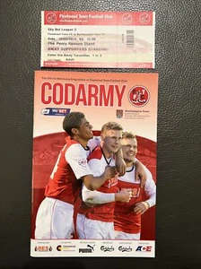 15.2.2014. Fleetwood Town v Northampton Town (League 2), INCL MATCH TICKET. - Picture 1 of 2